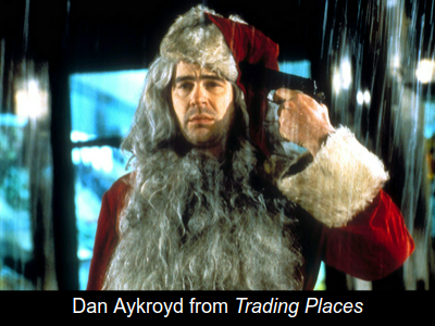 dan aykroyd in trading places